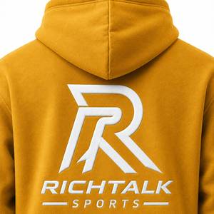 Hoodies brodés effet vieilli, 100% coton, pour homme, hiver, service OEM, écologiques, séchage rapide, avec poche, vente en gros, les plus vendus - Product Image 5