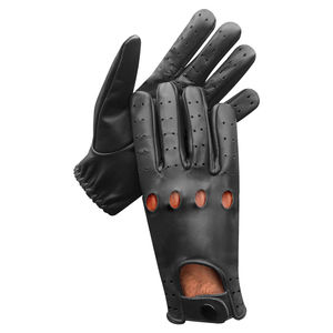Newly Made High Quality <b>Men</b> Sheepskin Genuine Leather Sports Outdoor Cycling <b>Gloves</b> <b>Touchscreen</b> Friendly Breathable Four Seasons - Product Image 5