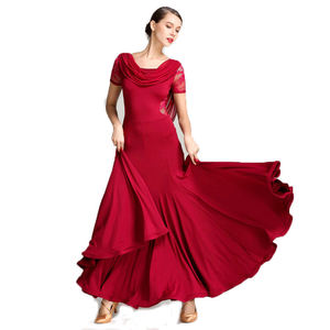Vestido de Danza Moderna para Mujer, Traje de Competición, Vestido de Vals para Niña, Danza de Salón - Product Image 1