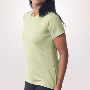 Camiseta de algodón informal de verano para mujer, camiseta de manga corta, tela suave y transpirable, top cómodo y a la moda para uso diario y en oferta. - Product Image 4