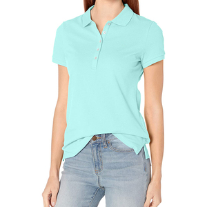 Chemises polo pour femmes de haute qualité, services OEM disponibles en gros à prix de gros pour les chemises polo pour femmes. - Product Image 4