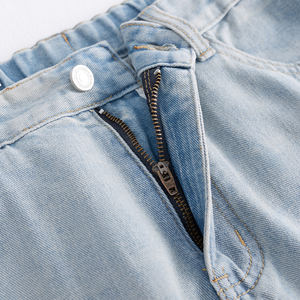 Jean ample décontracté en denim délavé clair pour homme, style streetwear américain 2026 – Idéal hiver, printemps, automne - Product Image 2