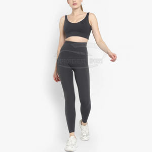 Mallas transpirables sin costuras hechas en fábrica para mujer, mallas de cintura alta/Baja, estilo informal, último modelo de ropa deportiva, cantidad a granel de Pakistán - Product Image 2