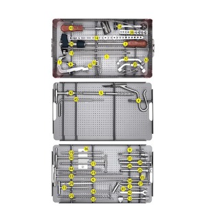Ensemble d'instruments de fixation pour fracture du tibia, kit complet de chirurgie orthopédique traumatique pour la stabilisation osseuse et les procédures d'implantation - Product Image 6
