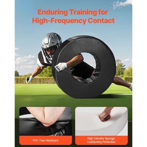 "Waterproof Foam Football Tackling <b>Dummy</b> for Training-High Density Sponge Tackle Ring Dummies" - Product Image 3