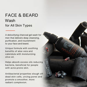 Champú y Acondicionador OEM para el Cuidado de la Barba, Limpieza Matutina, Suavizante de Bigote, Lavado Facial para Hombres - Product Image 3