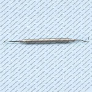 Curetas Gracey de doble punta Jacquette Sickle Scaler H5/J33 de acero inoxidable, instrumento quirúrgico dental manual, Clase II - Product Image 6
