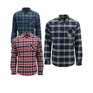 Camisa Casual de Franela para Hombre, Cómoda, de Manga Larga, Color Personalizado, Talla Adulto, Servicio OEM - Product Image 3