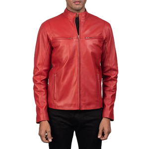 <b>Men</b> s <b>Leather</b> <b>Jacket</b> Genuine Lambskin Bomber <b>Jacket</b> <b>Men</b> <b>Brown</b> with Collar Premium <b>Leather</b> <b>Jacket</b> <b>Men</b> - Product Image 1