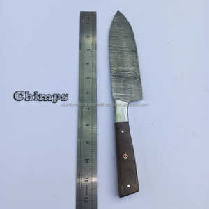Nuevo cuchillo de Chef de acero de Damasco forjado a mano, cuchillos de cocina japoneses para cortar cocina diaria, mango de madera - Product Image 4