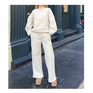 Conjunto Deportivo de 2 Piezas para Mujer con Logotipo Personalizado de Alta Calidad, Sudadera con Capucha, Chándal Informal para Mujer - Product Image 5