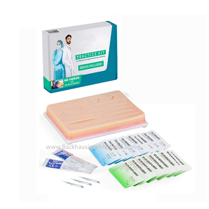 Kit de Sutura Quirúrgica de Acero Inoxidable, Kit de Sutura para Cirugía General, Certificado CE Clase I, Set de Entrenamiento de Sutura - Product Image 3