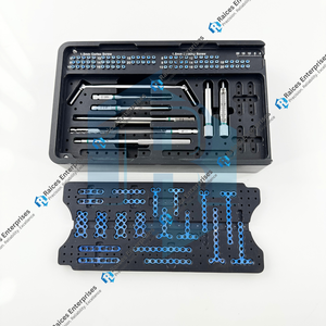 Kit de Bloqueo de Microfragmentos Veterinarios de 1.5mm con Placas de Titanio, Tornillos e Instrumentos Quirúrgicos Ortopédicos - Product Image 2