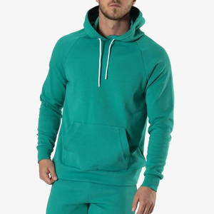<b>Men's</b> Casual Winter Hooded Solid <b>Pullover</b> Tracksuit Set High Quality Fleece Eco-Friendly Athletic Sports Running - Product Image 5