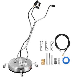 Pulitore per Superfici Piane da 22 Pollici per Idropulitrici ad Alta Pressione fino a 4000psi con Connettore Rapido da 3/8 - Product Image 1
