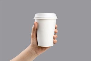 Wholesale Plastic Travel Mug Custom <b>Printed</b> <b>Coffee</b> Tumbler for Business Promotion - Product Image 5