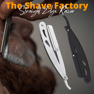 Outils de rasage pliants classiques en acier allemand avec lame de précision, rasoir portable pour hommes et professionnels de la coiffure - Product Image 4