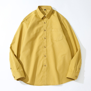 Fournisseur Professionnel Chemises en Jean Sergé pour Hommes sur Mesure OEM - Style Urbain Délavé Léger 100% Coton Séchage Rapide Printemps - Product Image 1