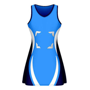 Jupe de netball pour femmes, uniforme avec débardeur sans manches à séchage rapide, impression par sublimation personnalisée, maillots uniformes - Product Image 2