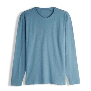 Camiseta de Manga Corta de Alta Calidad para Hombre, 100% Algodón, Tejido Transpirable, Cuello Redondo, Estilo Urbano, OEM, ODM, Logotipo Personalizado, Venta al Por Mayor, 220g - Product Image 1
