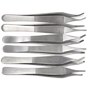 Pinzas Adson Marrones Médicas, Pinzas Quirúrgicas de Precisión para Tejidos con Diseño de Mandíbula Finamente Dentada - Product Image 4
