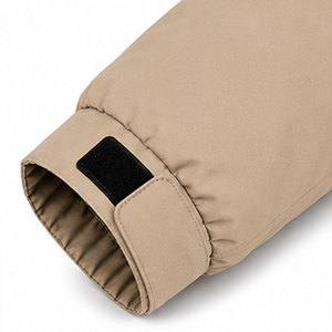 Parka Premium para Hombre con Capucha, Tejido Resistente al Viento, Acolchado Térmico, Cintura Ajustable y Capucha Desmontable de Piel Sintética - Product Image 5
