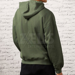 Sweat-shirts surdimensionnés pour hommes, design personnalisé, style tendance, coton mélangé. - Product Image 2