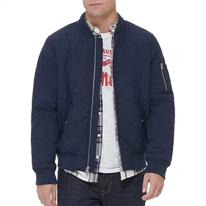 New Custom Made Men's High Quality Bomber <b>Jacket</b> <b>Plus</b> <b>Size</b> Stand Collar Winter Season Canvas Fabric <b>jacket</b> for men - Product Image 6