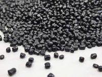 Masterbatch noir PE résistant aux UV pour film soufflé, haute teneur en carbone, noir uniforme intense, pour tuyaux, feuilles, moulage par injection, fibres