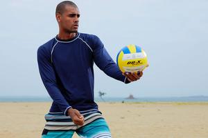 Men's Long Sleeve Sublimation Print Quick Dry <b>Polyester</b> <b>100</b>% Swim <b>Shirt</b> Sport Top Made By Pakistan - Product Image 6