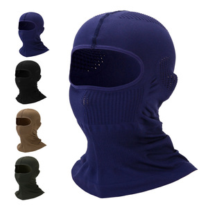 High Quality Custom Embroidery Silk Screen Digital Printing Image Patch Logo Unisex <b>Adult</b> Outdoor Riding Nylon Balaclava - Product Image 6