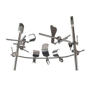 Azicon's Thompson Retractor Set <b>Table</b> Mounted Self Retaining Abdominal Surgical Frame Visceral Tissue Exposure Tools - Product Image 6