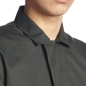 Combinaison de travail bleu marine pour homme, boutonnée, en polyester et coton, respirante, pour mécanicien, uniforme de travail - Product Image 4