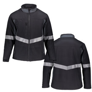 Chaqueta Softshell para Hombre de Diseño Único, Cierre Frontal, 100% Poliéster, Ecológica, Transpirable, Informal de Invierno, Personalizable - Product Image 6