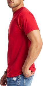 Camiseta de Jersey Bordada Lisa Casual Unisex 100% Algodón 300gsm/220g, Venta al por Mayor, Ajuste Oversize, Logotipo Personalizado, Ecológica - Product Image 3