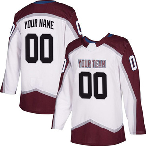 Athletic Fit Printed Ice Hockey Jersey Customizable Team Logo Shirt Breathable Quick Dry Performance Uniform for Ice Hockey - Product Image 2