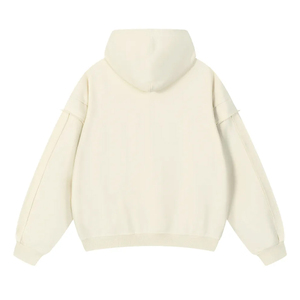 Sudadera con Capucha y Cremallera con Logotipo Personalizado, de Algodón y Felpa, Ropa Casual, Sudadera Urbana Unisex, Multicolor, Proveedor Mayorista - Product Image 6