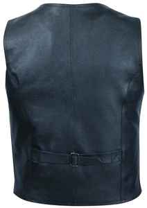 Chaleco de Motociclista Clásico Vintage Retro para Hombre, Diseño y Logotipo Personalizados, Cuello Alto, Sin Mangas, Venta Caliente - Product Image 4