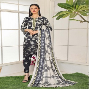 Ropa india y pakistaní para damas con bordado Trajes de 3 piezas Hermosa y elegante colección de Bin Hameed Vol <span class=keywords><strong>VARDA</strong></span> - Product Image 2