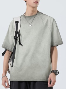 เสื้อยืดผู้ชายแบบวินเทจสั่งทำพิเศษ ล้างสีด้วยกรด ผ้าคอตตอนเนื้อหนา ระบายอากาศได้ดี สั่งซื้อขั้นต่ำน้อย - Product Image 3