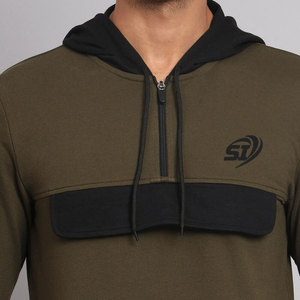 Sweat-shirts à col zippé de dernière génération avec matière douce, construction légère et coupe décontractée pour les activités quotidiennes - Product Image 6