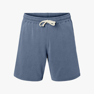 Shorts de jogging en molleton 100 % coton brodés sur mesure de qualité supérieure pour hommes – Style tendance et décontracté vintage - Product Image 2