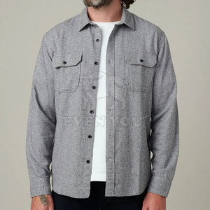 Camiseta de Franela para Hombre al por Mayor, Corte Holgado, Tela Ligera, Ideal para Comodidad Durante Todo el Año - Product Image 2
