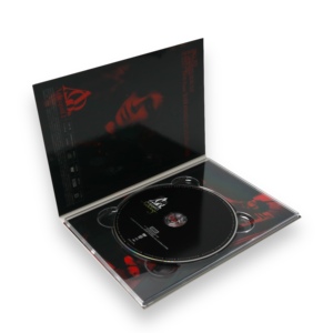 Emballage personnalisé pour DVD en digipak 4 panneaux, impression sur carton, emballage écologique pour supports vidéo - Product Image 1
