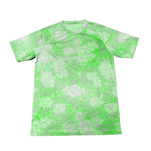 Men's Short Sleeve O-Neck Solid Color <b>T</b>-<b>Shirt</b> Regular Fit Casual Knitted Fabric <b>Green</b> - Product Image 1