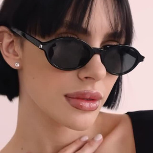 Classic Retro Round <b>Eyeglasses</b> Oval <b>Frames</b> Small Fashion Sunglasses Women Custom Own logo High Quality Sunglasses - Product Image 6