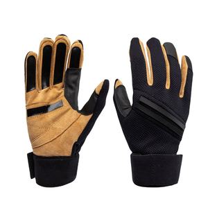 Gants de frappeur de baseball en cuir personnalisés de haute qualité couleurs personnalisées en gros prix raisonnable - Product Image 1