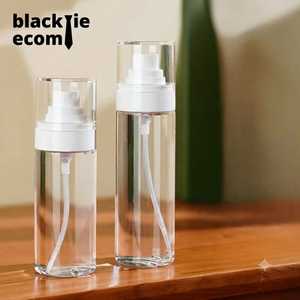 Bouteilles pulvérisatrices rigides transparentes brillantes en PETG BKT8915 avec pompe distributrice, format voyage, rechargeables pour parfum - Product Image 6
