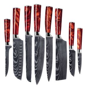 Juego de Cuchillos de Chef Comerciales con Hojas de Acero Duraderas para Restaurantes, Cocinas, Servicios de Catering y Alimentos, Cuchillos Profesionales - Product Image 1