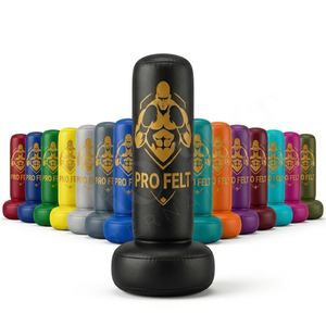 Saco de boxeo de alto rendimiento para entrenamiento de boxeo, MMA y kickboxing, equipo de gimnasio independiente de alta resistencia. - Product Image 1